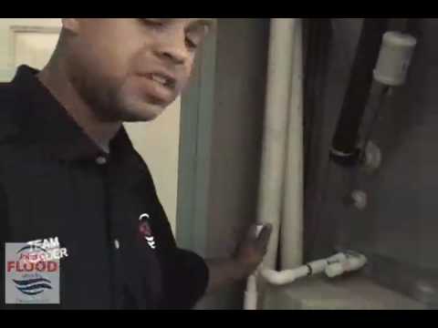 how to find leak in central air conditioner