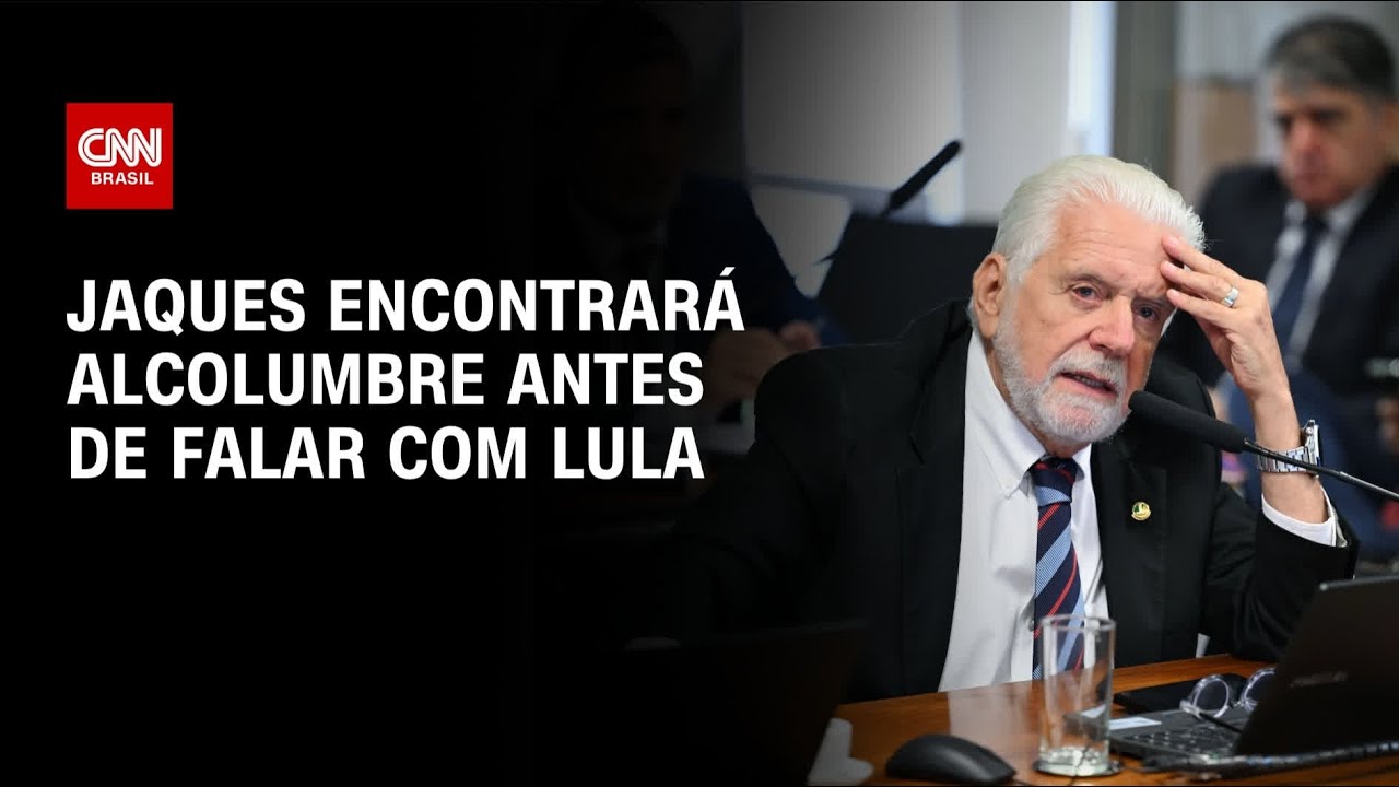 Jaques Wagner se reunirá com Alcolumbre antes de conversar com Lula | BASTIDORES CNN
