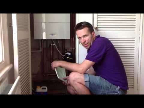 how to drain worcester combi boiler