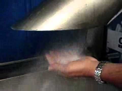 CIP5 Dry Ice Pelletizer in action - dry ice production