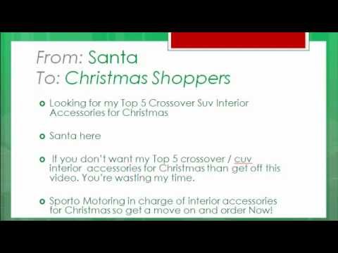 0 Top 5 Crossover SUV Interior Accessories for Christmas Shopping