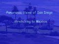 San Diego, California - Panoramic Views