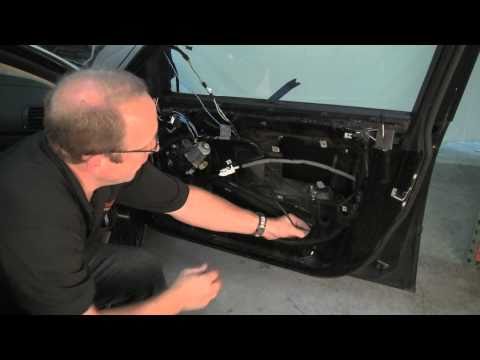 Removing BMW Door Panel & Replacing Window Regulator