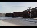 BNSF Taconite Train: Prescott, WI 12-31-08 BNSF Taconite Train: Prescott, WI 12-31-08
