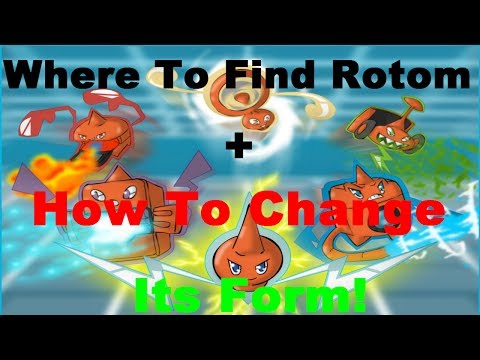 how to get rotom w in pokemon x