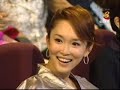 Christopher Lee's acceptance speech.  He was interrupted by Zoe Tay (the attention-seeker nonpareil), who went up on stage and tried to force him to propose to girlfriend Fann Wong.