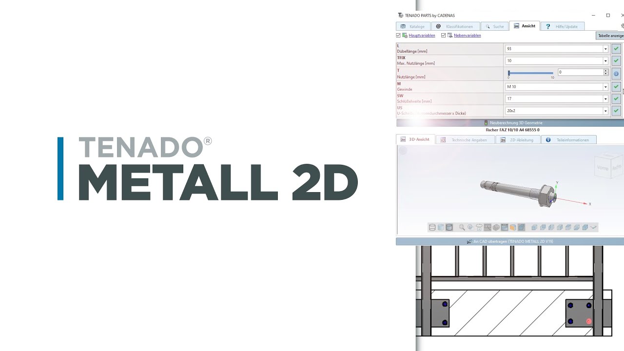 TENADO METALL 2D | TENADO PARTS