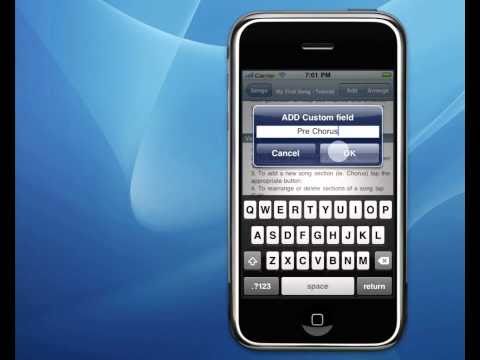Songwriting Software - iPhone Lyric Writing App, Songwriter's Pad