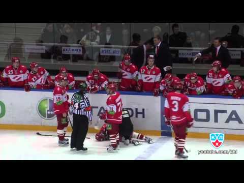 Травма Дениса Бодрова / Artyukhin's game misconduct penalty