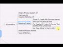 Selecting a Niche, niche market Selecting a Niche, niche market