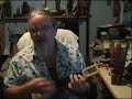 Wichita Lineman and his ukulele and cockatoo