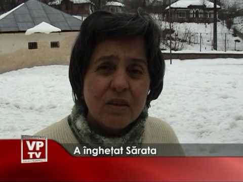 A îngheţat Sărata
