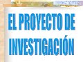 proyecto de investigacion unad