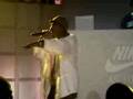 Rakim performs at Nike AF1 25 Year Anniversary