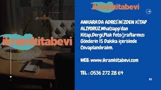 ANKARADA ADRESİNİZDEN KİTAP ALIYORUZ İkram Kit