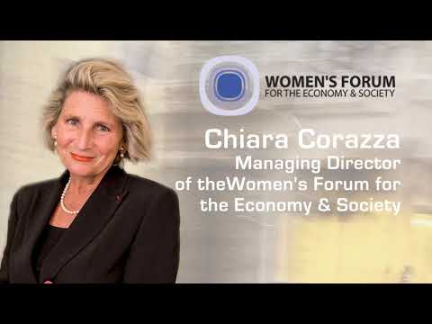 Chiara Corazza Managing Director of the Women’s Forum for the Economy & Society interviewed by WWIRE Part: 2