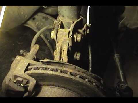 1995 Subaru Legacy – front strut replacement