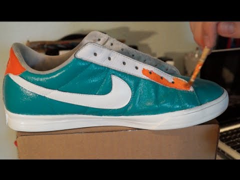how to dye sneakers shoes