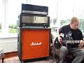 Randall X2 Warhead / Peavey 6505+ comparison Pt.1