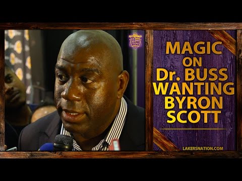Video: Magic Johnson Says Dr. Buss Wanted To Hire Byron Scott