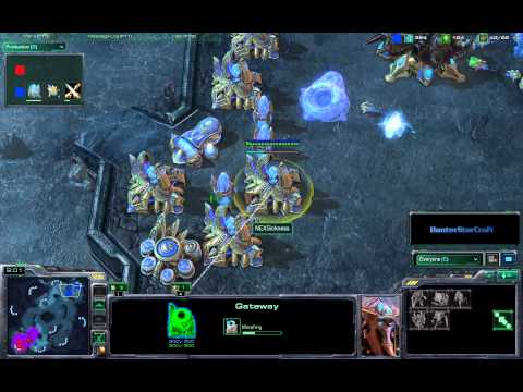 HunterStarcraft - Truly one of the most exciting and suspenseful replays I've casted. Two Korean pro gamers go at it on the ladder. NEXSickness P2 vs Next.Level Z8 Map: Xel Na...