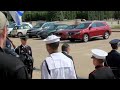 Ehud Barak arrives at the Pentagon