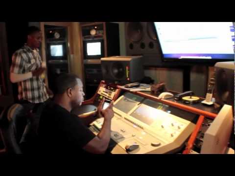 batcave studio - Gillie Da kid & N-Y Carter In Batcave Studio.