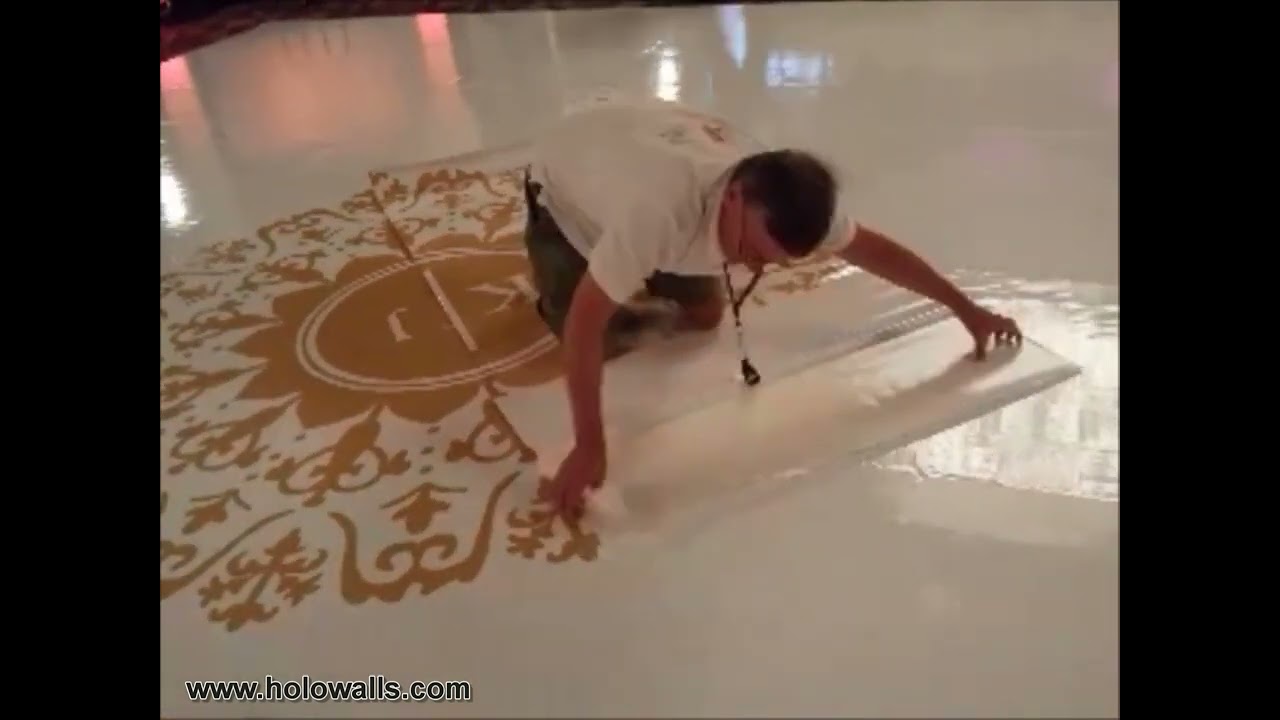 Floor Decal Application