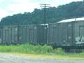 CSX 5117 Leads Long Freight W/ Trash