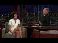 LETTERMAN 1/14/08 - Katie Holmes Talks Marathon