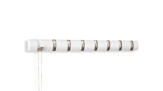 Изображение товара Вешалка настенная Flip, 50,8 см, дерево-никель, 5 крючков