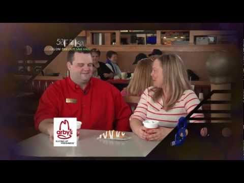 50-50 Fridays - Arby's - 3-15-13