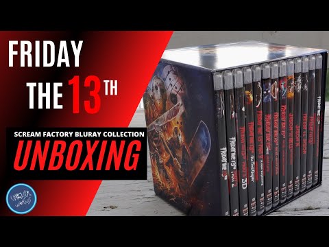 Unboxing Scream Factory Friday the 13th Blu-ray Collection!
