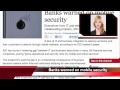 hi youtubers, the second cic news broadcast, just having a little fun ;-) links to mentioned articles can be found below. please leave a comment. a practical guide to implementing sec guidance on disclosure of cybersecurity risks and cyber incidents bit.ly banks unite to battle online theft on.wsj.com military networks 'not defensible,' says general who defends them bit.ly banks warned on mobile security bit.ly