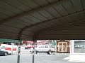 Regular Style Carport with Front Gable End