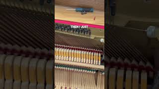 cleaning out a nasty piano - part 2