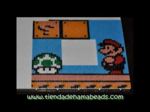 Espejo Super Mario Bros 3 Hama Beads