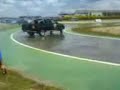 Derrapaje manteniendo el carril con tracci�n trasera