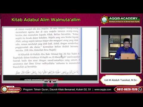 Adab Alim Wal Muta'alim Imam Nawawi 8-15