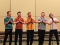 Tigard High Choir Boys sing Merry Christmas Happy Holidays,