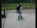 Freestyle Slalom Trick - Rocket Compass Backward