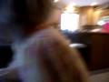 little girl singing abc's
