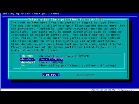 Configurazione Slackware: formattazione e collegamento al ... Configurazione Slackware: formattazione e collegamento al ...