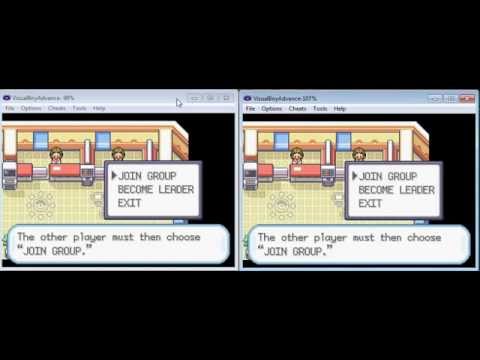 how to trade pokemon on vba m