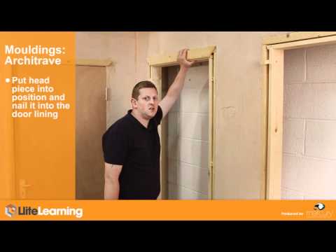 how to fit architrave