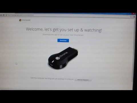 how to sync chromecast