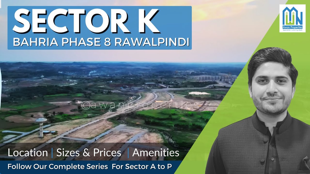 Sector K | Phase 8 | Bahria Town Rawalpindi Complete Overview