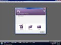 How to use: Adobe Premier Pro CS3 Part 1 - Setting your Template