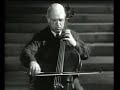 Pablo Casals plays BACH - Suite no 1 for Cello - part 2