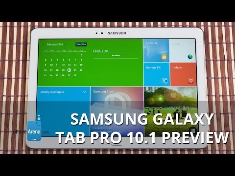 Samsung Galaxy Tab PRO 10.1 Preview